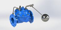 Válvula de controle de flutuação de borracha de aço inoxidável EPDM fabricada com materiais GGG50