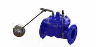 Válvula de controlo de flutuação de água azul com materiais de borracha EPDM GGG50