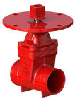 Flange de válvula da porta do UL FM do serviço de proteção contra incêndios ou conexão do sulco