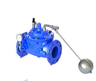 Válvula de controlo de flutuação de ligação de extremidade da flange feita de materiais GGG50 e aço inoxidável 304 para alto desempenho