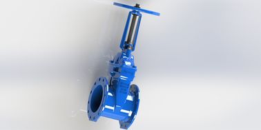 Válvula de porta assentada resiliente