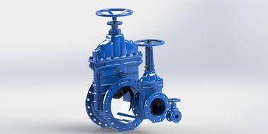 Válvula de porta de água de ligação de flange 2-32 polegadas adequada para várias aplicações