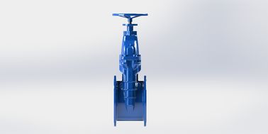 Válvula de porta de água de vedação suave de alta capacidade de fluxo para aplicações industriais