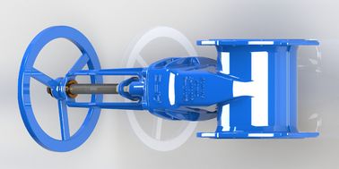 Válvula de porta assentada resiliente