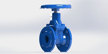 Válvula de porta de água de vedação suave de alta capacidade de fluxo para aplicações industriais