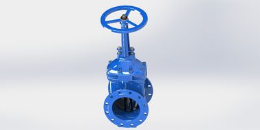 Válvula de porta de água de vedação suave de alta capacidade de fluxo para aplicações industriais