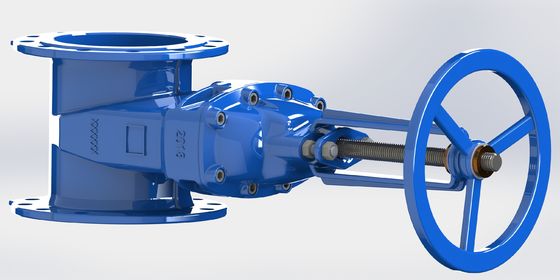 Válvula Gaveta com Flange e Classificação de Pressão PN25 e Alta Capacidade de Fluxo para Aplicações Duráveis em Tubulações