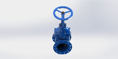 Válvula de porta assentada resiliente