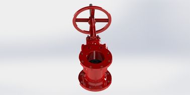 Epoxi vermelho revestido com válvula de porta Ul Fm