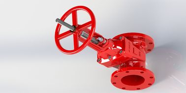 Tipo de flange ou ranhura Válvula assentada resistente com haste não ascendente