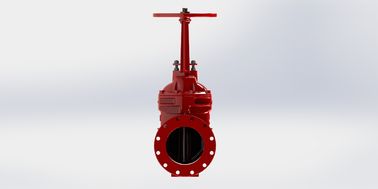 Classe 125/150 Pressão UL FM Portão de válvula Operador de roda de mão Revestimento epoxídico ligado por fusão
