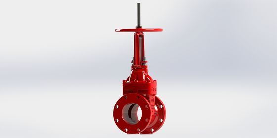 Válvula de porta UL FM com vedação EPDM e revestimento epoxi ligado por fusão para sistemas de combate a incêndios