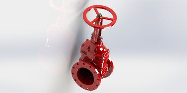 Fusão Bonded Epoxy Coating Gate Valve Ul Fm Ferro Dúctil homologado