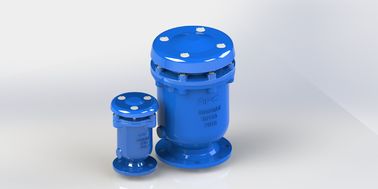 Valva de saída de ar de combinação de ferro dúctil com fio e flange de perfuração completa