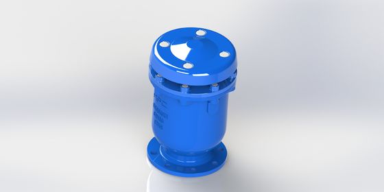 Válvula de liberação de ar combinada com rosca e flange com flutuador de aço inoxidável e função tripla para aplicações industriais