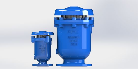 Valva de liberação de ar de combinação de ferro dúctil de 50-300 mm com funções triplas para sistemas de fluidos industriais