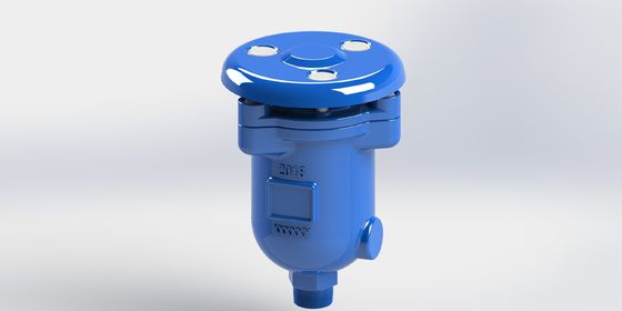 Válvula Combinada de Ferro Dúctil Durável para Liberação de Ar com Classificação de Pressão PN10-16-25 em Tamanhos de 50-300mm para Ventilação Eficiente de Ar