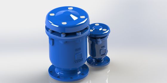 Valva de liberação de ar de combinação de ferro dúctil de 50-300 mm com funções triplas para sistemas de fluidos industriais
