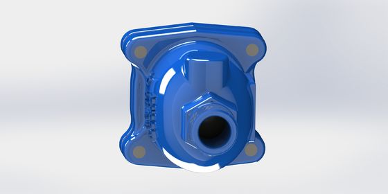 Válvula de Liberação de Ar Combinada de Ferro Dúctil com Conexão Rosqueada e Flange Certificada EN1074-4 para Redes de Tubulação