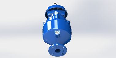 Válvula de ventilação de esgoto DN50-DN200 com resistência à pressão PN10-PN40