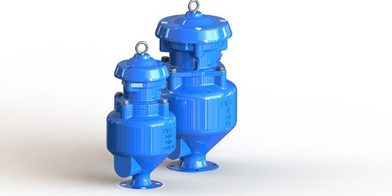 Válvula de descarga de ar de esgoto de ferro dúctil com resistência a altas temperaturas ≤ 80°C e anticorrosivo para sistemas de águas residuais