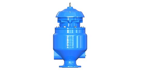 Válvula de descarga de águas residuais de ferro dúctil com resistência a altas temperaturas ≤ 80°C e revestimento epoxídico ligado por fusão anticorrosivo para tratamento de águas residuais