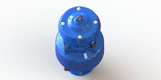 Válvula de descarga de águas residuais de ferro dúctil com resistência a altas temperaturas ≤ 80°C e revestimento epoxídico ligado por fusão anticorrosivo para tratamento de águas residuais