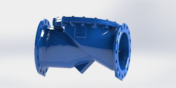 DN50-700 EN12266 Válvula de controlo flexível de balanço de corpo de ferro dúctil certificada para aplicações aquáticas