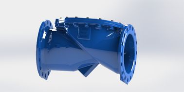 Válvula de retenção de águas residuais de flange dupla, pin de aço inoxidável para sistema HVAC