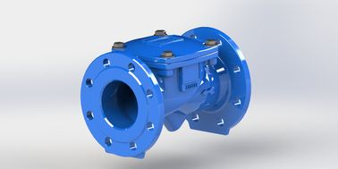 Ferro Duxtil Swing Flex Check Valve Wedge Revestido com Epoxi Revestido com Borracha EPDM