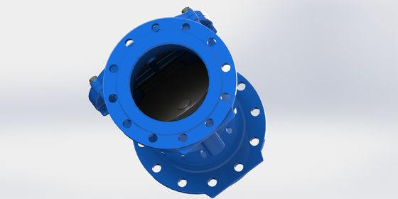 PN10 Valva de controlo flexível de balanço com material de vedação EPDM e corpo de ferro dúctil para tratamento de água