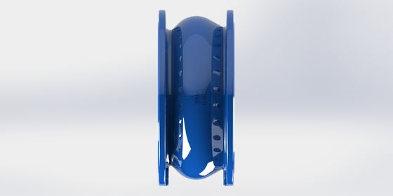 Válvula de verificação de vedação suave sem choque com martelo anti-água e conexão de flange para controle de fluxo confiável