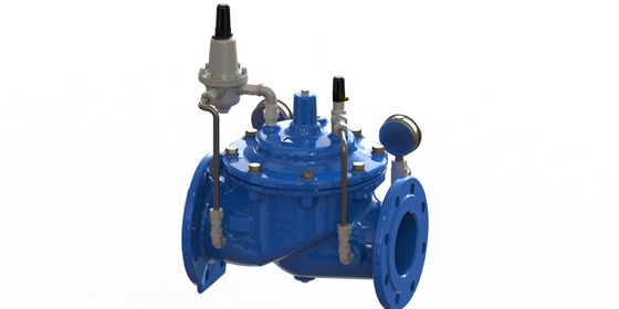 EN1092-2 válvula de redução da pressão da água de flange A200 com assento SS304