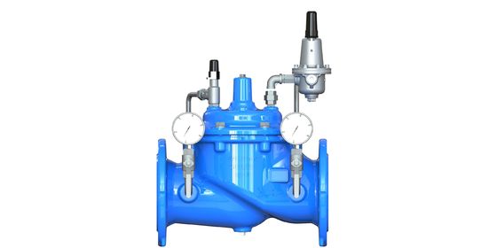 Válvula Redutora de Pressão de Água com Reforço de Nylon, Diafragma EPDM, Material GGG50 e Sede SS304