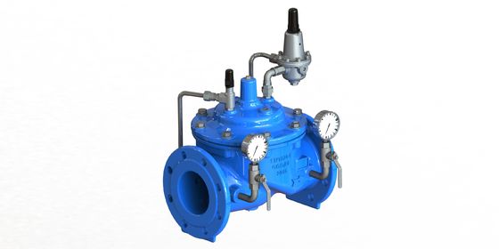 GGG50 válvula de redução da pressão de água com flange A200 da norma EN1092-2