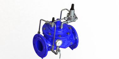 Válvula de sustentação de pressão de ferro dúctil de conexão de flange para uso industrial