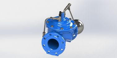 Válvula de controlo de flutuação de ligação de extremidade da flange feita de materiais GGG50 e aço inoxidável 304 para alto desempenho