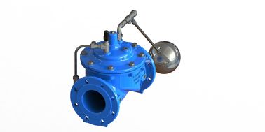 Válvula de controle remoto de flutuação com flange resistente à corrosão com acabamento de aço inoxidável e vedação EPDM