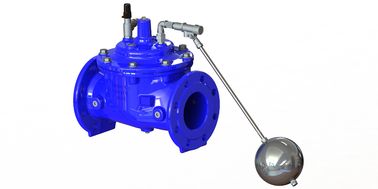 GGG50 Materiais EN1074-5 Características de fluxo linear de flange válvula de controlo de flutuação para industriais