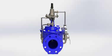 Acionamento manual SS304 Piloto válvula de controle de fluxo de água EPDM Material de vedação para vedação