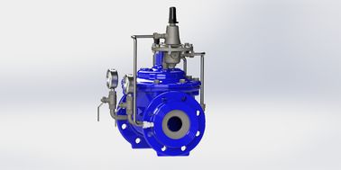 EN 1074-5 PN16 válvula de controlo de caudal de ferro inoxidável