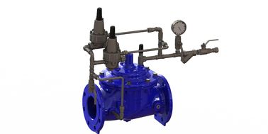 Sistemas de água válvula de anticipação de ondas com conexão de extremidade de flange em Ral5005 cor e fácil instalação