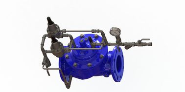 Sistemas de água válvula de anticipação de ondas com conexão de extremidade de flange em Ral5005 cor e fácil instalação
