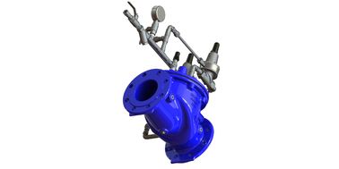 Sistemas de água válvula de anticipação de ondas com conexão de extremidade de flange em Ral5005 cor e fácil instalação