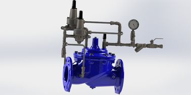 Ral5005 EPDM válvula de anticipação de ondas de borracha solução final para o controle de sistemas de água