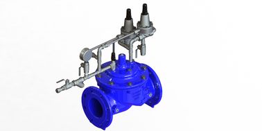 Válvula de controlo de pressão de extremo de flange para sistemas de água
