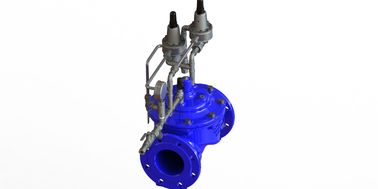 Diafragma de reforço de nylon válvula de anticipação de ondulação Ral5005 Diafragma de borracha EPDM azul