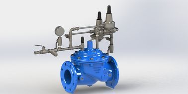 Válvula de anticipação de ondas de grau industrial revestida de epoxi Pressão ajustável para sistemas de água