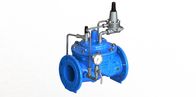 Válvula de controle operada diafragma da água, válvula de sustentação da pressão para a aplicação da água