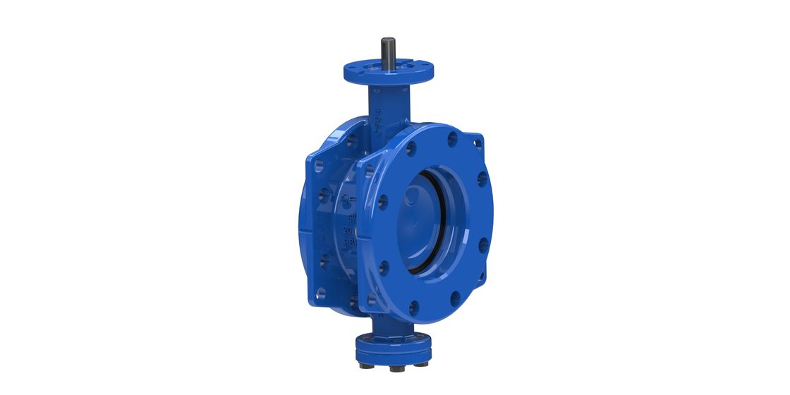 Válvula de borboleta dupla excêntrica com disco de aço inoxidável e selo EPDM para aplicações aquáticas com certificado FM